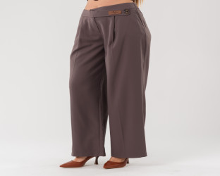 بنطال نسائي واسع Women's Wide-Leg Trousers