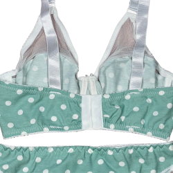 سيت حمالة ولباس نسائي يومي قطن طبيعي 100% كاب C بعضم SET BRA 517-07