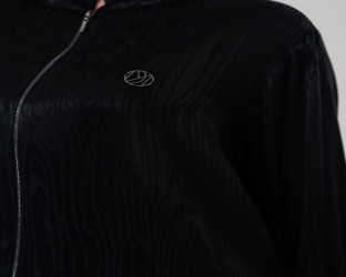 طقم تراك نسائي Women's Crinkle Tracksuit Set