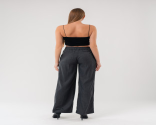 بنطال نسائي واسع Women's Wide-Leg Trousers