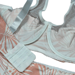 سيت حمالة ولباس نسائي يومي قطن طبيعي 100% كاب C بعضم SET BRA 517-013
