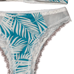 سيت حمالة ولباس نسائي يومي قطن طبيعي 100% كاب C بعضم SET BRA 517-014