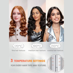 مكواة تجعيد SHEGLAM أوتوماتيكية 1 بوصة SHEGLAM 1-inch Automatic Curling Iron