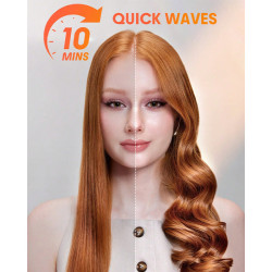مكواة تجعيد SHEGLAM أوتوماتيكية 1 بوصة SHEGLAM 1-inch Automatic Curling Iron