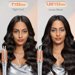 مكواة تجعيد SHEGLAM أوتوماتيكية 1 بوصة SHEGLAM 1-inch Automatic Curling Iron
