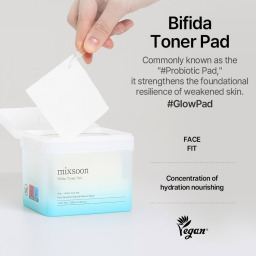 وسادات تونر بمستخلص البيفيدا _ 120 قطعة Bifida Toner Pads - 120 Pads
