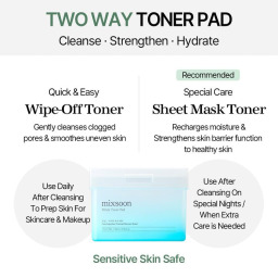 وسادات تونر بمستخلص البيفيدا _ 120 قطعة Bifida Toner Pads - 120 Pads