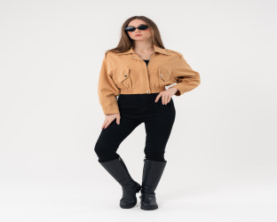 جاكيت قصير Cropped Jacket