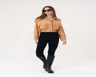 جاكيت قصير Cropped Jacket