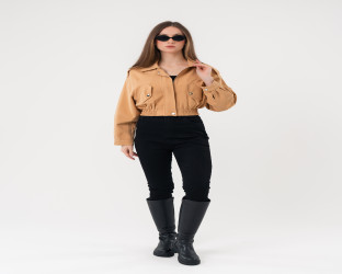 جاكيت قصير Cropped Jacket