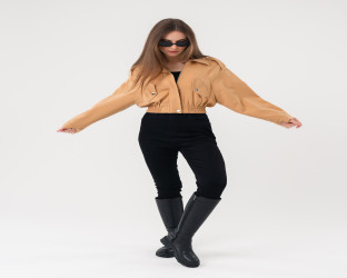 جاكيت قصير Cropped Jacket
