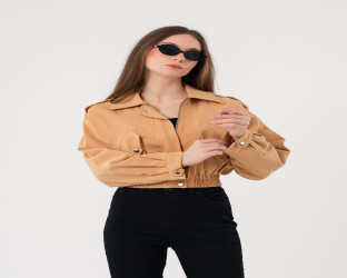 جاكيت قصير Cropped Jacket