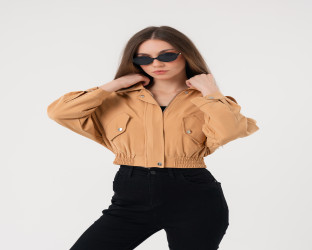 جاكيت قصير Cropped Jacket