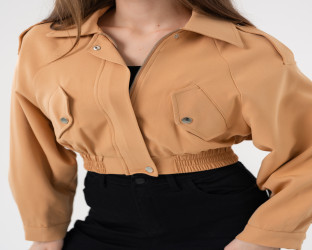 جاكيت قصير Cropped Jacket