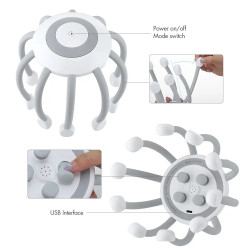 جهاز مساج الرأس مع موسيقى Head massager with music