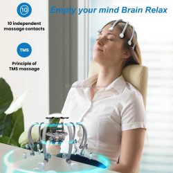 جهاز مساج الرأس مع موسيقى Head massager with music