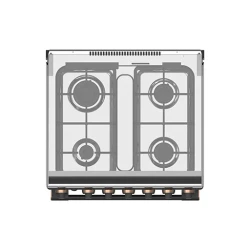 طباخ غازي 60x60 Gas Oven  60x60