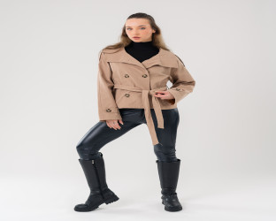 جاكيت ترنش قصير Short Trench Jacket