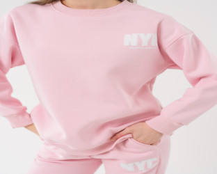 طقم رياضي وردي Casual Sweatsuit