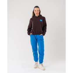 تراك هودي وبنطلون رياضي بلونين متباينين Hooded Tracksuit
