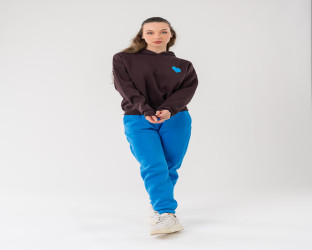 تراك هودي وبنطلون رياضي بلونين متباينين Hooded Tracksuit