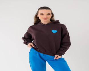 تراك هودي وبنطلون رياضي بلونين متباينين Hooded Tracksuit