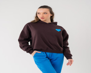 تراك هودي وبنطلون رياضي بلونين متباينين Hooded Tracksuit