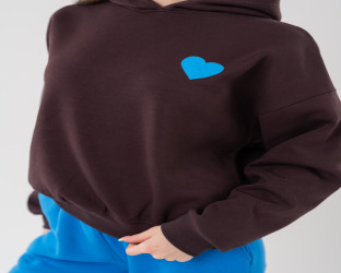 تراك هودي وبنطلون رياضي بلونين متباينين Hooded Tracksuit
