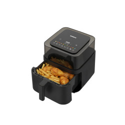 قلاية هوائية حجم 7.2 لتر مع نافذة مشاهدة الطهي 360 درجة AIR FRYER 7.2L