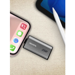 قرص تخزين خارجي محمول ADATA SC750 SSD بسعة 2 تيرابايت USB-C ADATA SC750 2TB Portable SSD USB-C