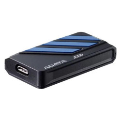 ADATA SC735 قرص SSD خارجي محمول – سعة 1 تيرابايت، موصل USB-C منزلق، مقاومة للسقوط بمعيار MIL-STD ADATA SC735 Portable External SSD – 1TB , Retractable USB-C, MIL-STD Drop Resistance
