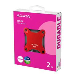 قرص SSD خارجي محمول ADATA SD620 بسعة 2 تيرابايت 2TB USB 3.2 ADATA SD620 Portable External SSD 2TB USB 3.2