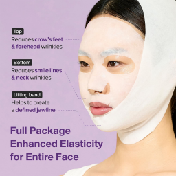 سيت ماسك شد ورفع للوجه NAD+ مع الكولاجين والببتيدات 4 قطع No.9 NAD+ Bio Lifting Full Face Mask set 4pcs