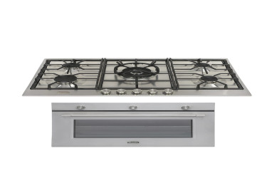 طباخ منضدي ستانلس ستيل 90X51 - عيون عدد 5- دفن Hob Cooker 90X51 -S-STEEL- Built - In