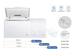 مجمدة ارضي 10 قدم كري Chest Freezer 10 feet