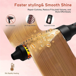 فرشاة الحرارية 32 مم لتنعيم وتجعيد وتكثيف الشعر 32mm thermal brush for smoothing, curling and volumizing hair
