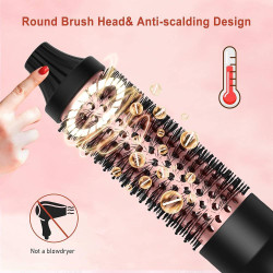 فرشاة الحرارية 32 مم لتنعيم وتجعيد وتكثيف الشعر 32mm thermal brush for smoothing, curling and volumizing hair