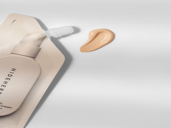 هايد هير - مرطب الهايلرونك مع بي بي كريم وواقي شمس لجميع انواع البشرة 25مل HIDEHERE - Hyaluronic Cream for all skim with BB Cream SPF50+ PA+++ 25ml