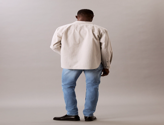 جينز رجالي نحيف Men's Slim Tapered Jeans