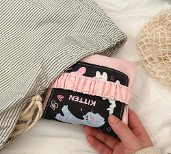 حقيبة تخزين متعددة الاستخدامات – بتصميم لطيف Multi-Purpose Storage Pouch – Cute Design