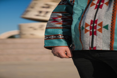 جاكيت  فيروز قشابية FAYROUZ FUZZY LINE