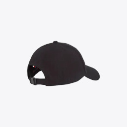 كاب بيسبول قطن بشعار TH أسود Cotton 6-Panel Baseball Cap TH Monogram - Black