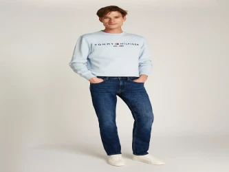 جينز رجالي بتصميم Straight Fit دينتون Men's Straight Fit Denton Jeans