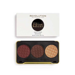 باليت كونتور وهايلايت للوجه ريفولوشن × باتريشيا برايت داسك تل دون Makeup Revolution x Patricia Bright Face Contouring Kit Dusk Til Dawn
