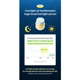 ماسك شفاه مقشر بسكر الليمون Lemon Sugar Scrub Lip Mask