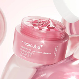 كريم كبسولات الكولاجين الوردي PDRN لشد البشرة ومضاد للشيخوخة PDRN Pink Collagen Capsule Cream Anti-Aging