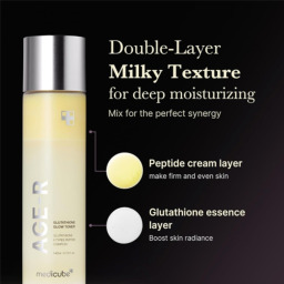 تونر جلو بالجلوتاثيون للبشرة 140 مل Age-R Glutathione Glow Toner 140ml