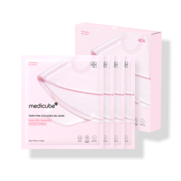 ماسك جل ورقي للوجه بالكولاجين الوردي وPDRN بحجم 28 جم × 4 PDRN Pink Collagen Gel Mask Sheet - 28g x 4