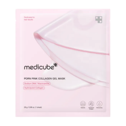 ماسك جل ورقي للوجه بالكولاجين الوردي وPDRN بحجم 28 جم × 4 PDRN Pink Collagen Gel Mask Sheet - 28g x 4