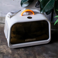 حقيبه نقل قطط وكلاب مميزه شكل فرن Unique oven-shaped cat and dog carrier
